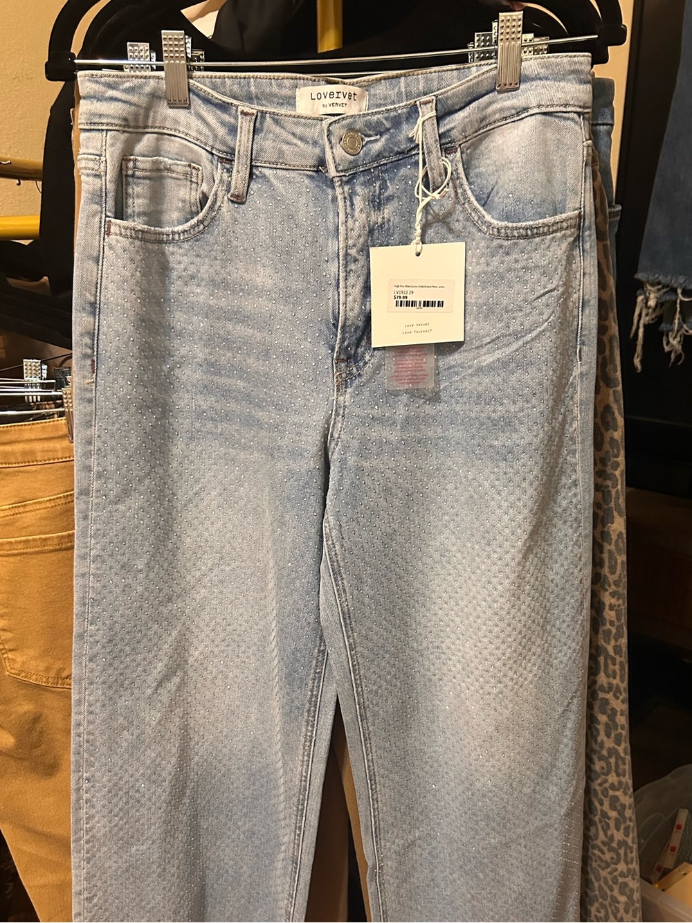 LOVERVET Light Wash Women’s Jeans